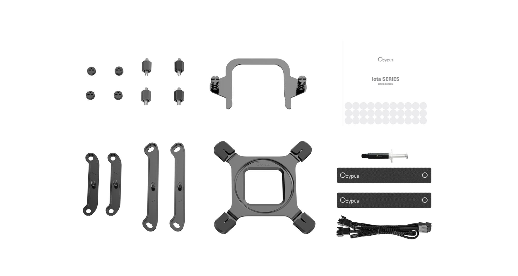 Система рідинного охолодження для компютерного процесора IOTA L36 BK (IOTA-L36-BK3ANWNN00X-GL) OCYPUS на малюнкі №8