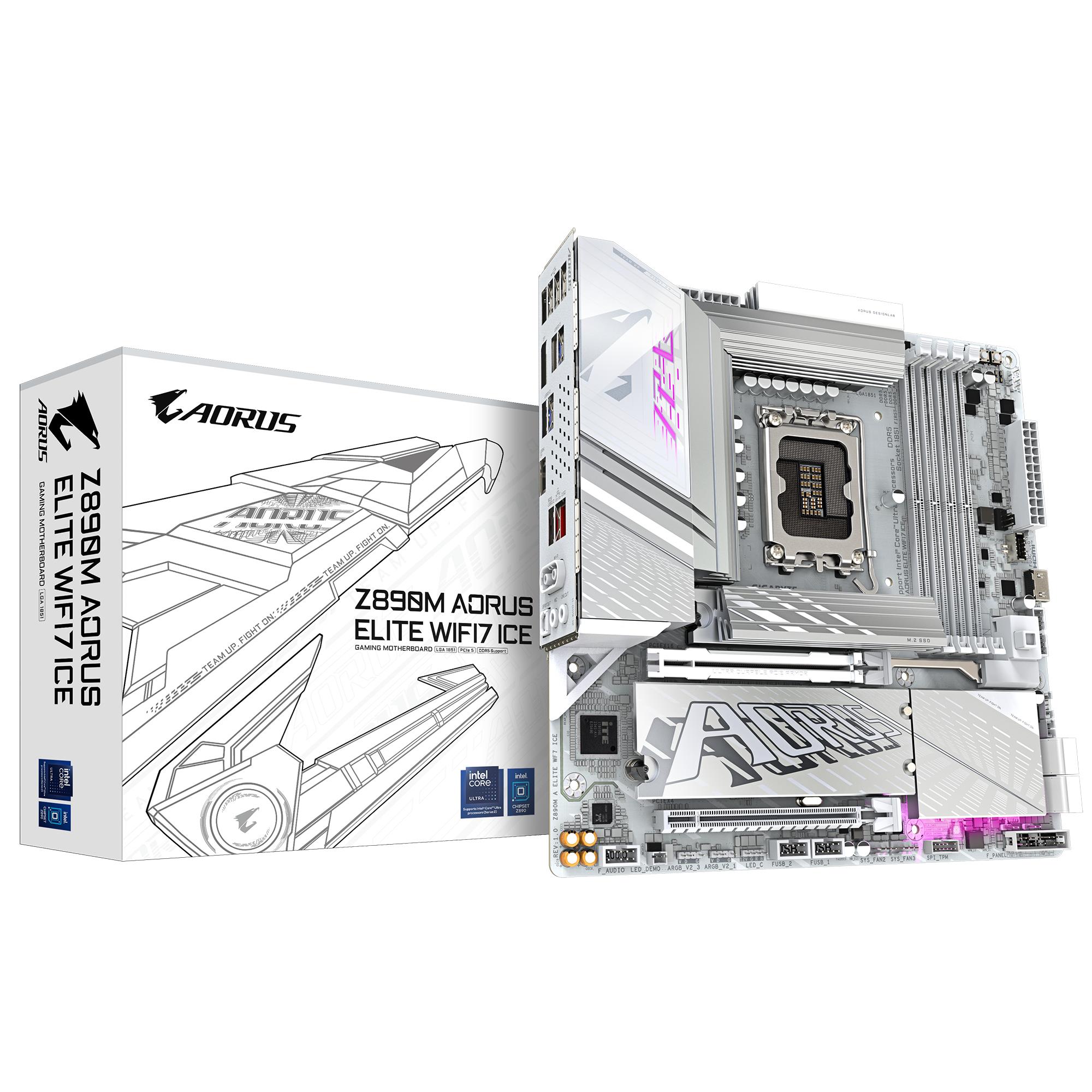 Motherboard Z890 S1851 ATX/Z890M A Elite WF7 Ice Gigabyte