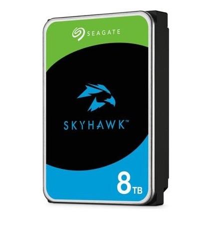 HDD | SEAGATE | SkyHawk | 8TB | SATA | 256 MB | 5400 rpm | Discs/Heads 4/8 | 3,5