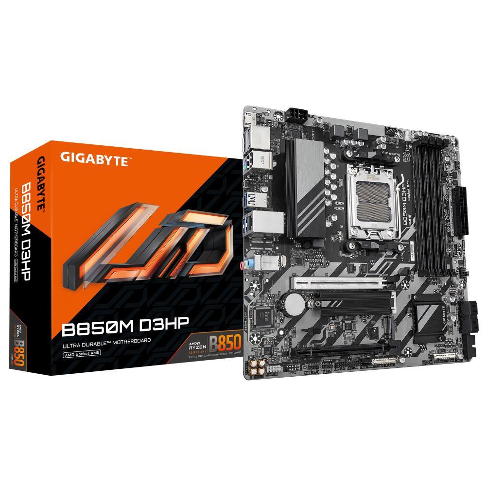 Mainboard|GIGABYTE|AMD B850|SAM5|ATX|Memory DDR5|Memory slots 4|B850MD3HP