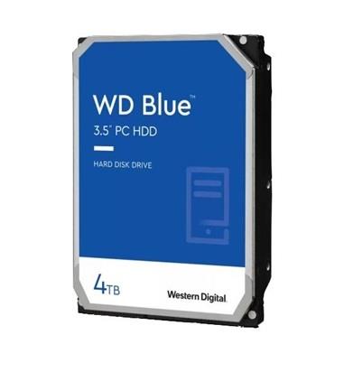 HDD | WESTERN DIGITAL | Blue | 4TB | SATA | 256 MB | 5400 rpm | 3,5