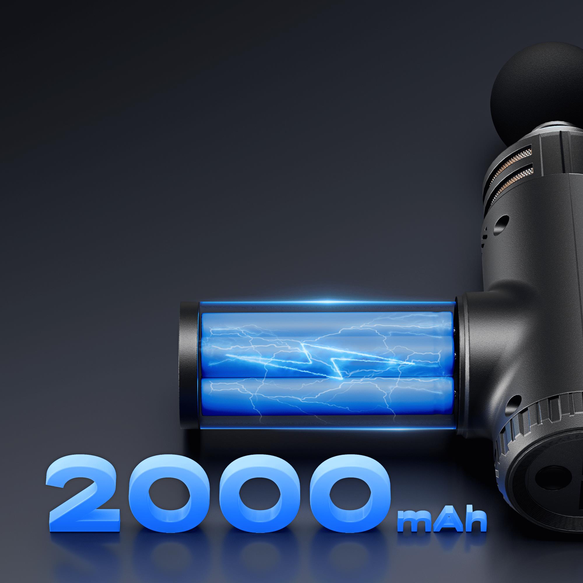 Масажер перкусійний ручний Naipo (NPMGUN-K5) на малюнкі №5