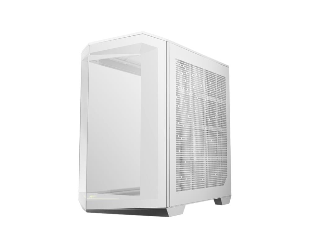 Case MSI MAG PANO 100R PZ MidiTower Case product features Transparent panel ATX MicroATX MiniITX Colour White MAGPANO100RPZWHITE