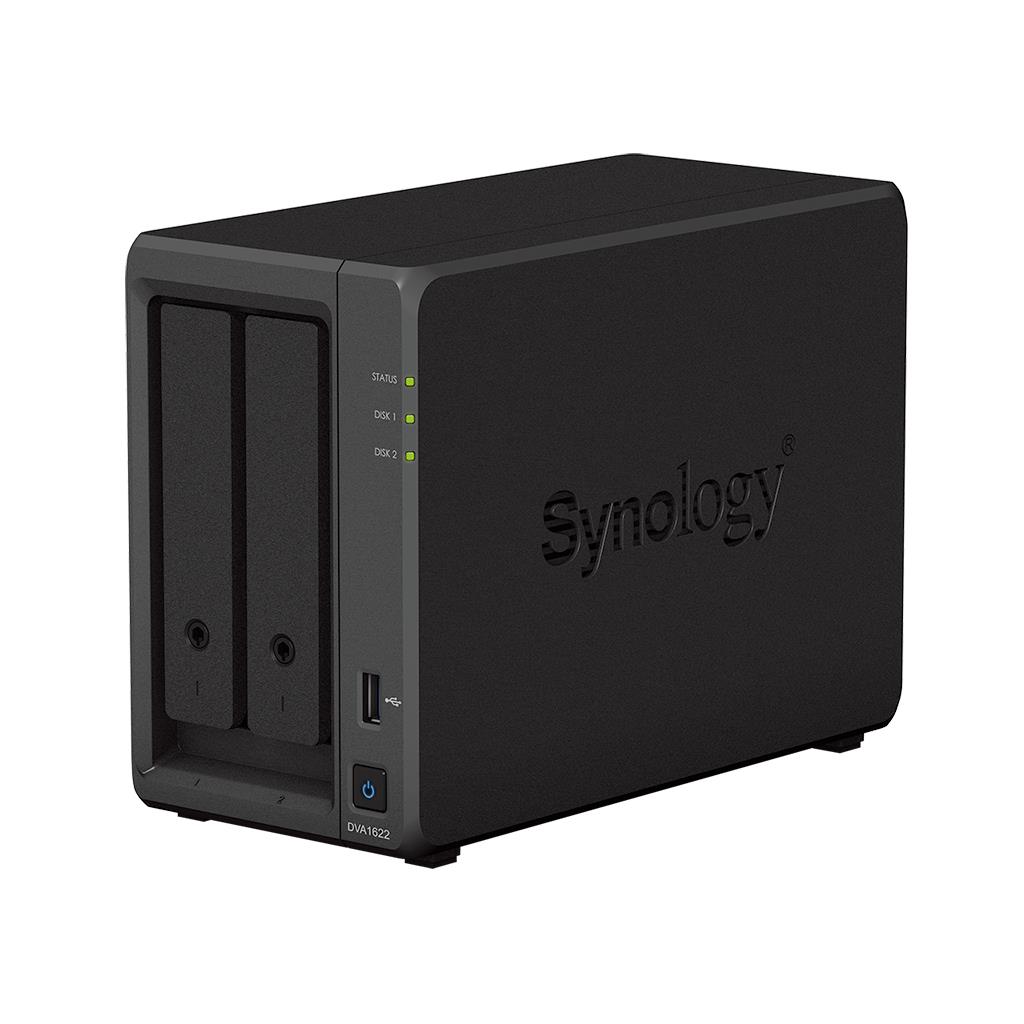 Система зберігання даних (мережевий відеореєстратор) Synology DVA1622 на 2 диски на малюнкі №3