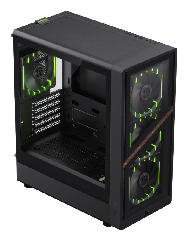 Корпус для компютера ATX W/O PSU AERIS 330 GB GAMEMAX на малюнкі №5