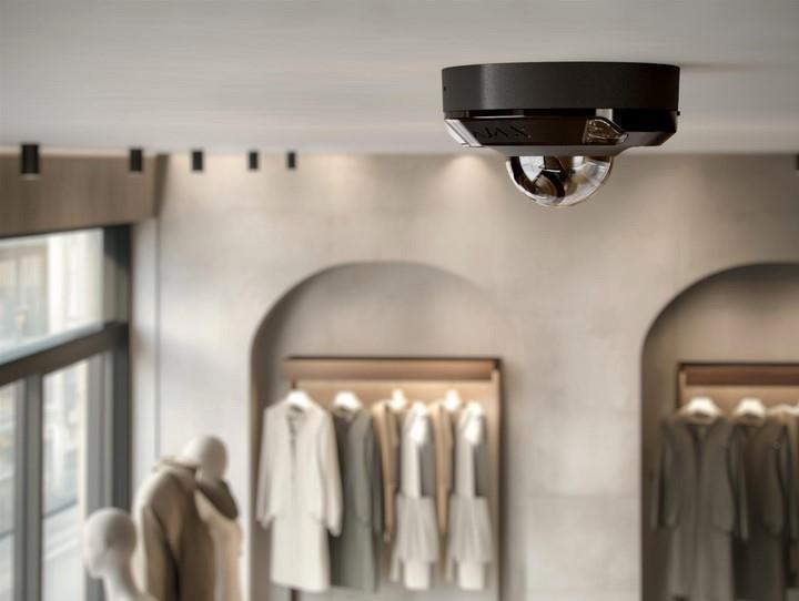 Ajax DomeCam Mini HL (8 Mp/4 mm) ASP black відеокамера спостереження на малюнкі №4