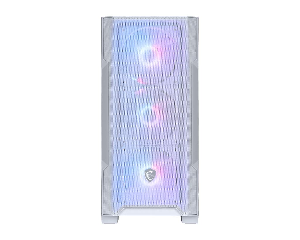 Корпус MATX W/O PSU MAG FORGE M100R WHITE MSI на малюнкі №4