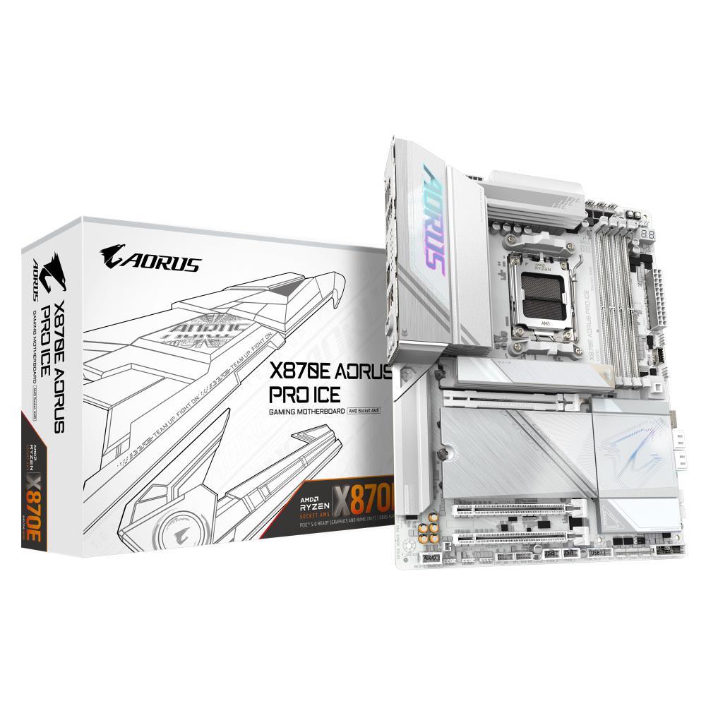 Mainboard|GIGABYTE|AMD X870E|SAM5|ATX|Memory DDR5|Memory slots 4|X870EAORUSPROICE