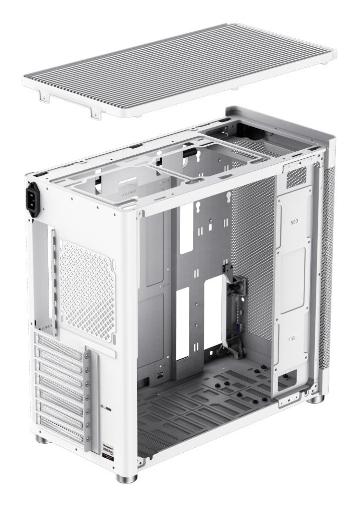 Корпус для компютера ATX W/O PSU MESH BOX PRO WT GAMEMAX на малюнкі №16