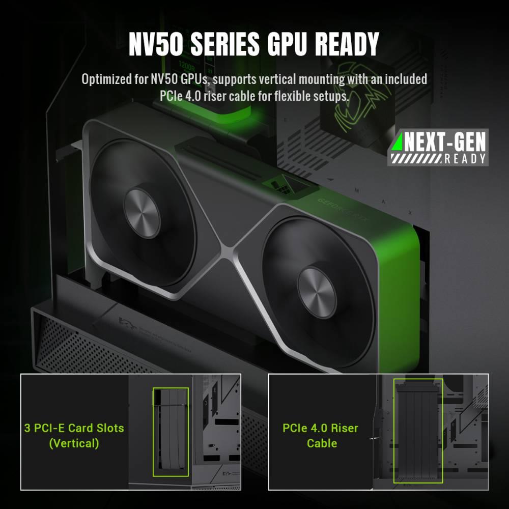 Корпус для компютера ATX W/O PSU BLADE CONCEPT GAMEMAX на малюнкі №11