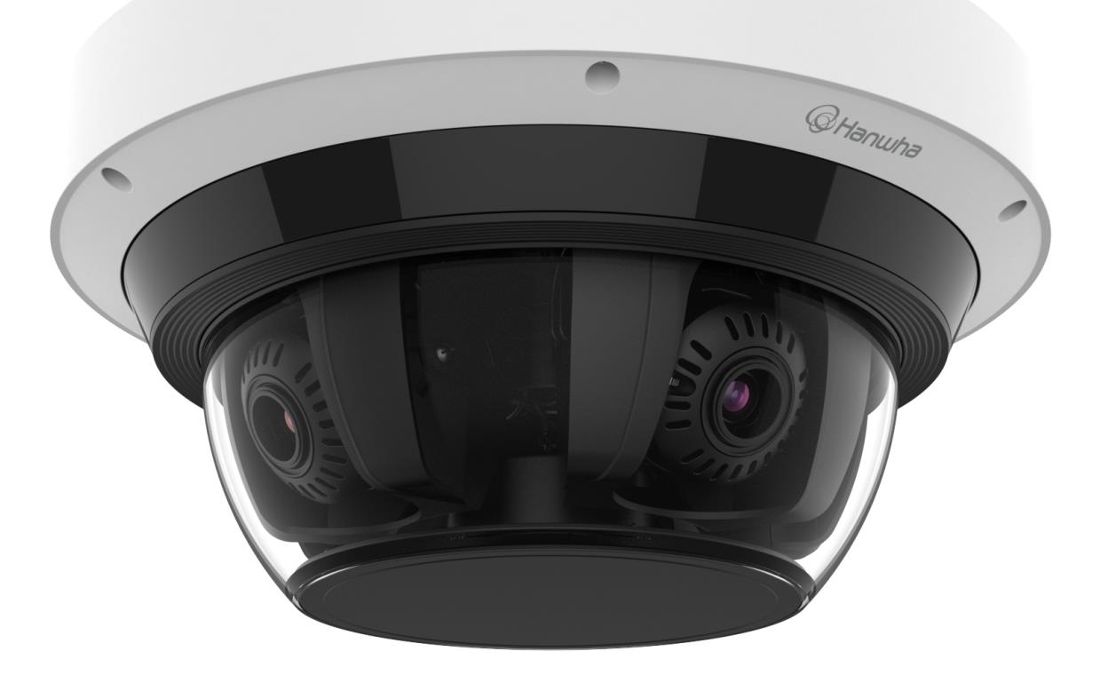 Мережева камера 4CH x 8MP @ 20FPS, Motorized Varifocal Lens with PTRZ function 4.38~9.33mm PNM-C32083RQZ HANWHA VISION на малюнкі №4