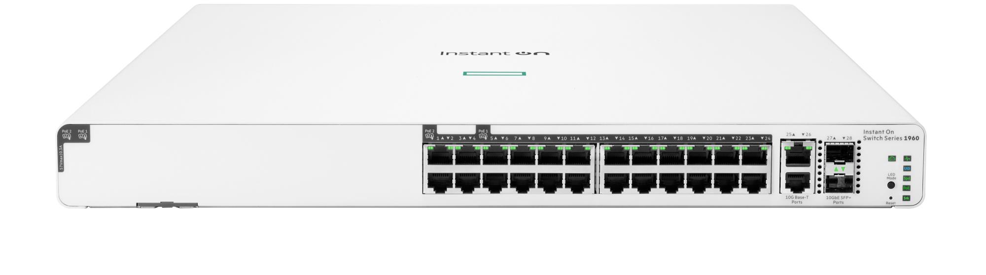 Net Switch 24G 20P 2SFP+/1960 JL807A Aruba By HPE