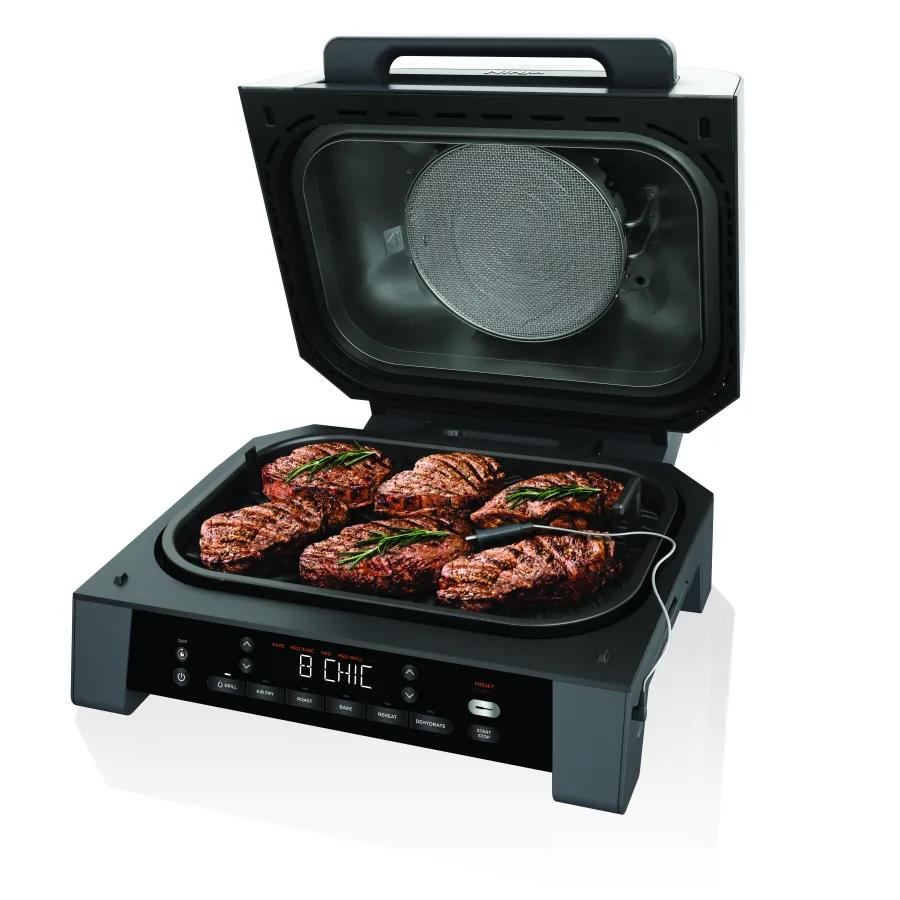 Гриль Ninja Foodi MAX Air Grill & Air Fryer з Сooking probe DG551EU на малюнкі №7