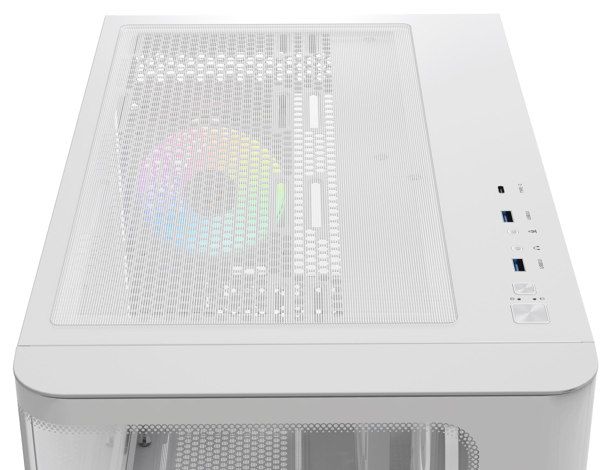 Корпус для компютера IOTA C70 WH CURVE ARGB DIGITAL (IOTA-C70-WHD400CD-GL) OCYPUS на малюнкі №9