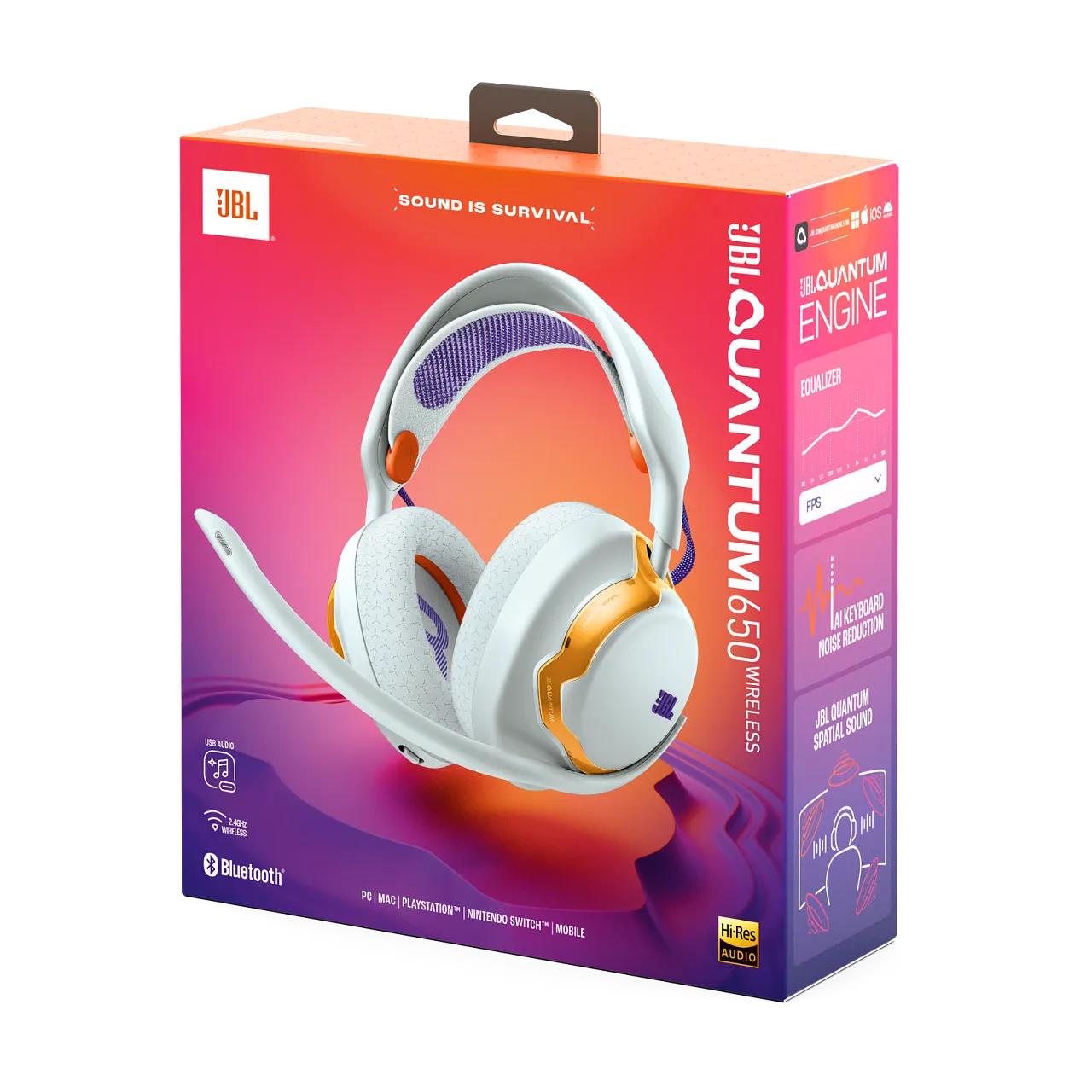 Навушники з БТ та мікрофоном JBL JBLQTUM650TEL на малюнкі №11