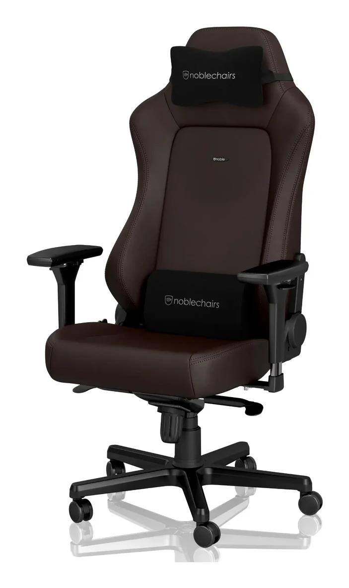 Ігрове крісло Noblechairs HERO високотехнологічна штучна шкіра, коричневий на малюнкі №4