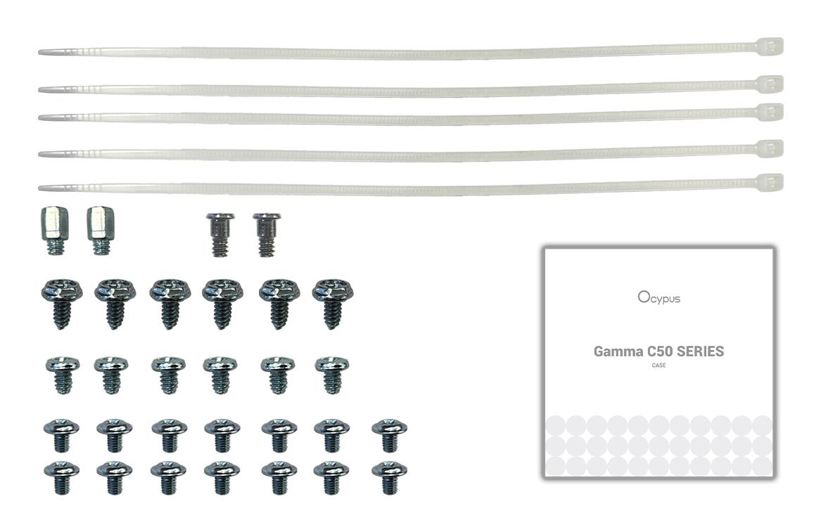 Корпус для компютера MATX W/O PSU GAMMA C50 WH ARGB (GAMMA-C50-WHG400XX-GL) OCYPUS на малюнкі №11