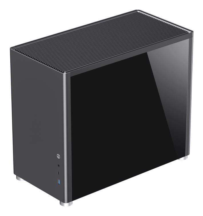 Корпус для компютера ATX W/O PSU SPARK BLACK GAMEMAX на малюнкі №11