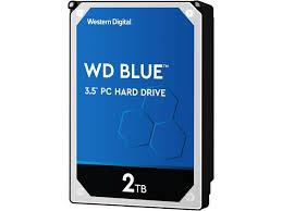 HDD|WESTERN DIGITAL|Blue|2TB|SATA 3.0|256 MB|5400 rpm|3,5"|WD20EZAZ