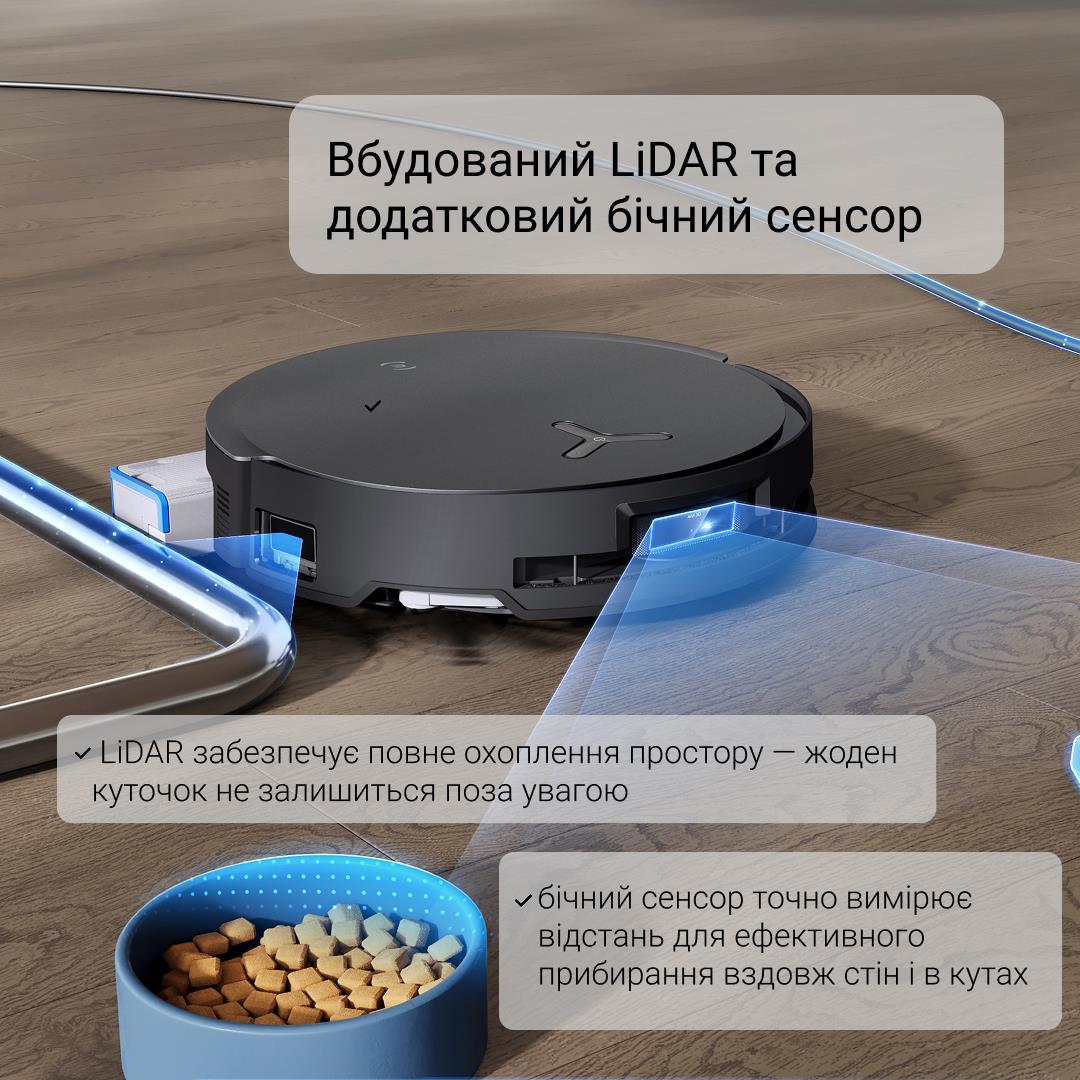 Робот-пилосос DEEBOT X8PRO OMNI DEX56 BL ECOVACS на малюнкі №6