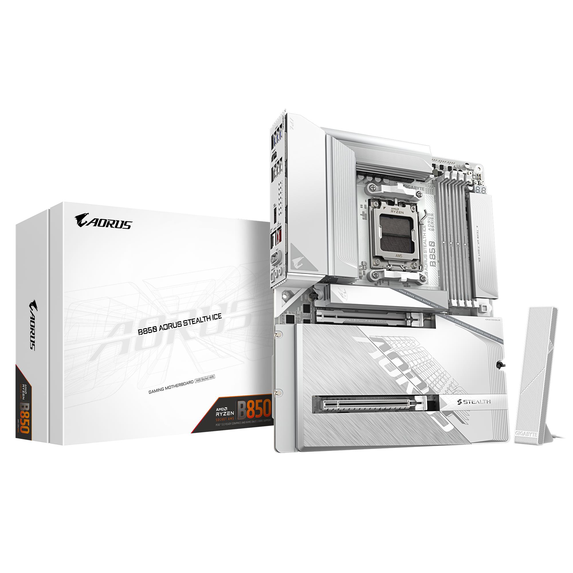 GIGABYTE B850 A STEALTH ICE 1.0