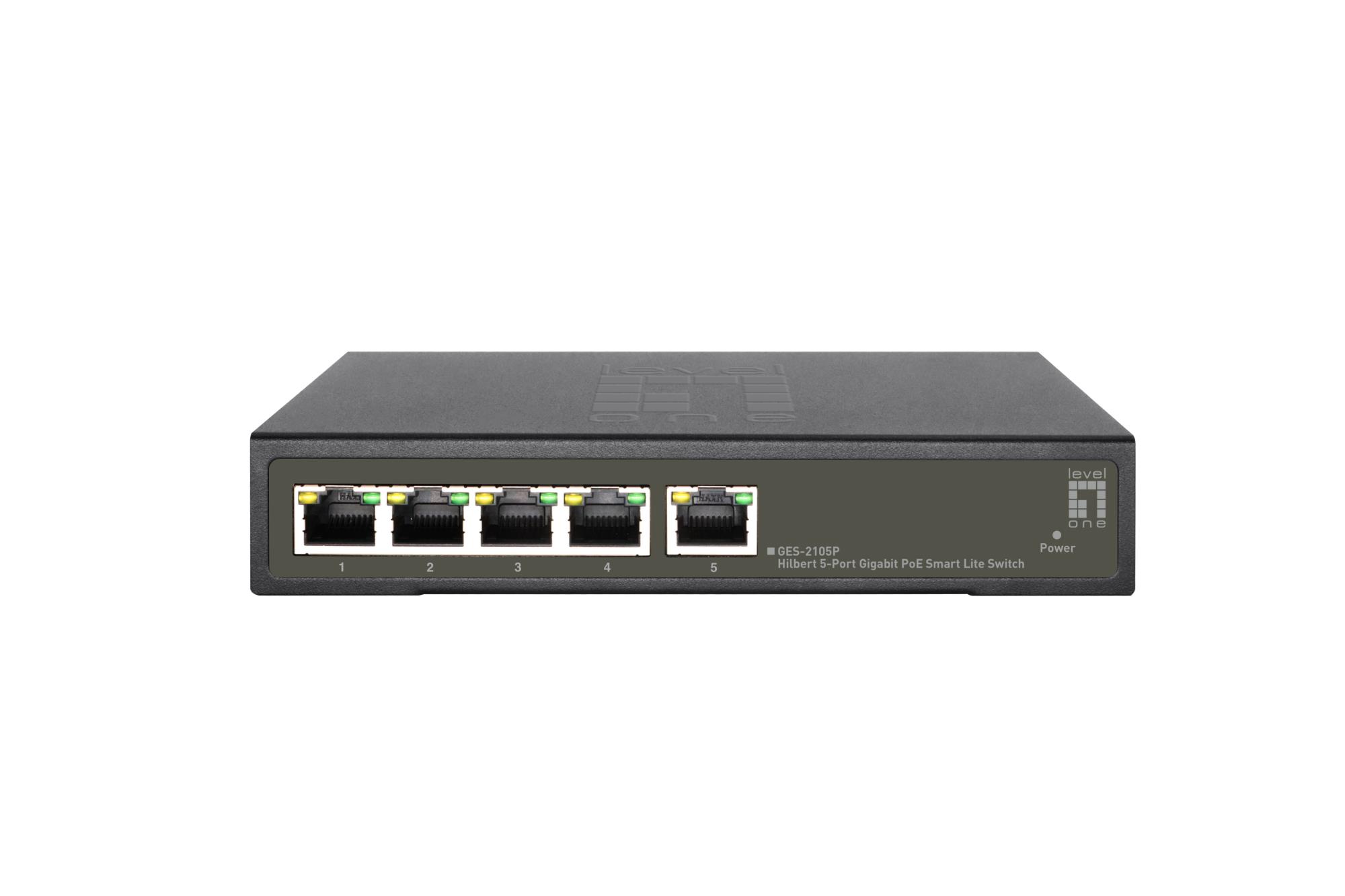 Net Switch 5PORT 4POE 1000M/GES-2105P Levelone