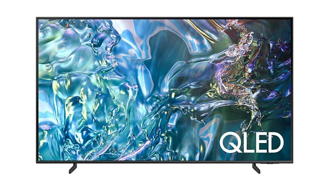 TV Set SAMSUNG 43" 4 K/Smart QLED 3840x2160 Wireless LAN Blu...