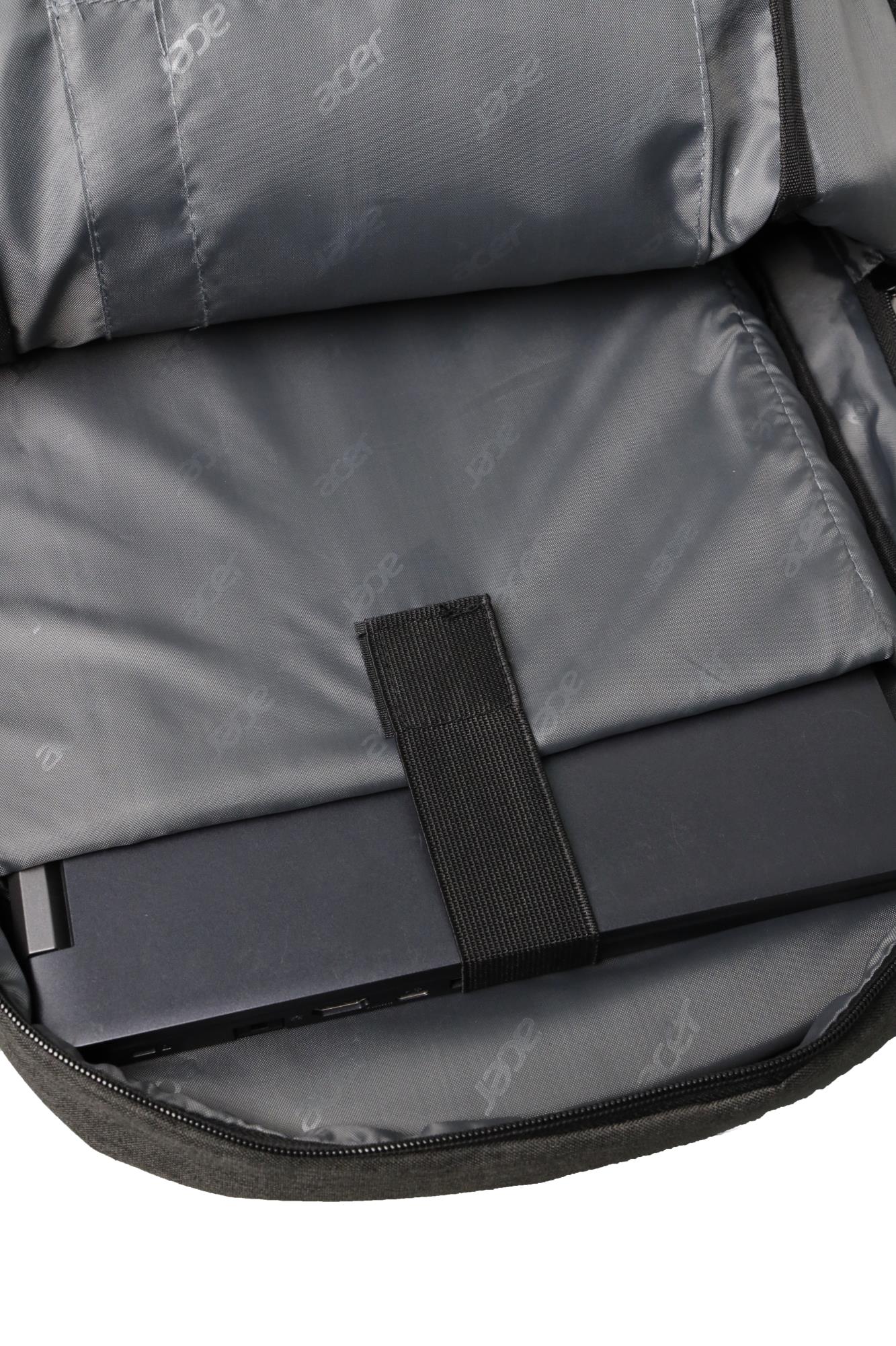 Рюкзак для ноутбука URBAN 15.6 GREY/GREEN GP.BAG11.034 ACER на малюнкі №12