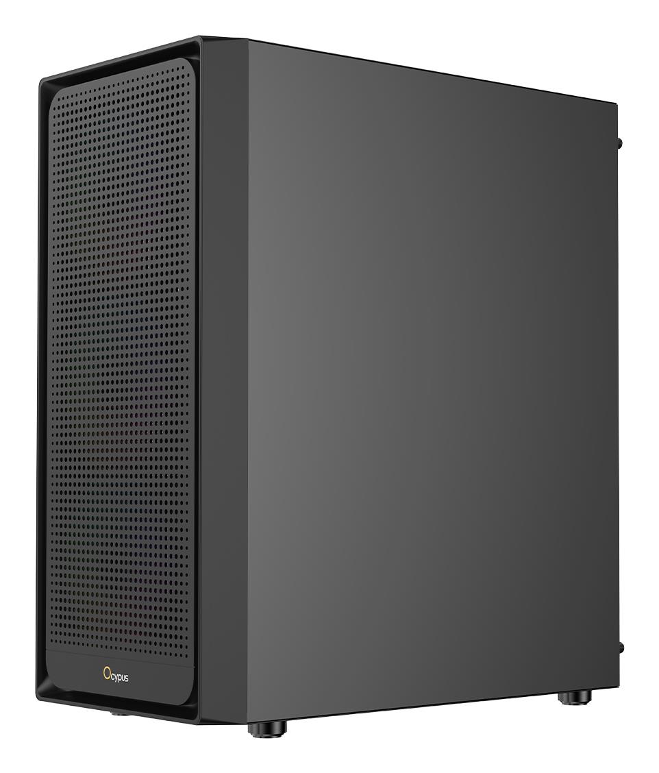 Корпус для компютера MATX W/O PSU GAMMA C50 BK ARGB (GAMMA-C50-BKG400XX-GL) OCYPUS на малюнкі №4