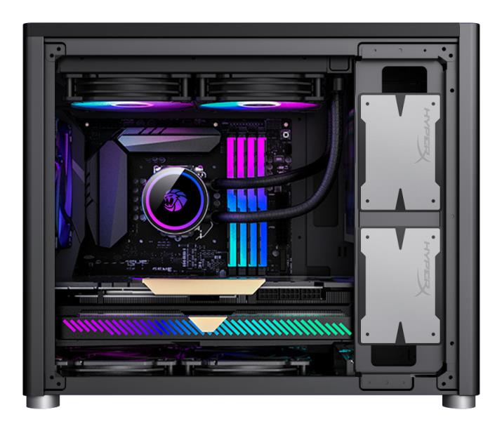 Корпус для компютера ATX W/O PSU SPARK BLACK GAMEMAX на малюнкі №3