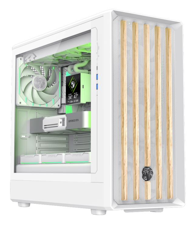 Корпус для компютера ATX W/O PSU CLAW 460 WW GAMEMAX на малюнкі №3