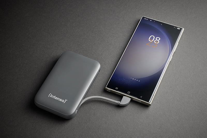 POWER BANK USB 10000MAH/GREY S10000 7333034 INTENSO