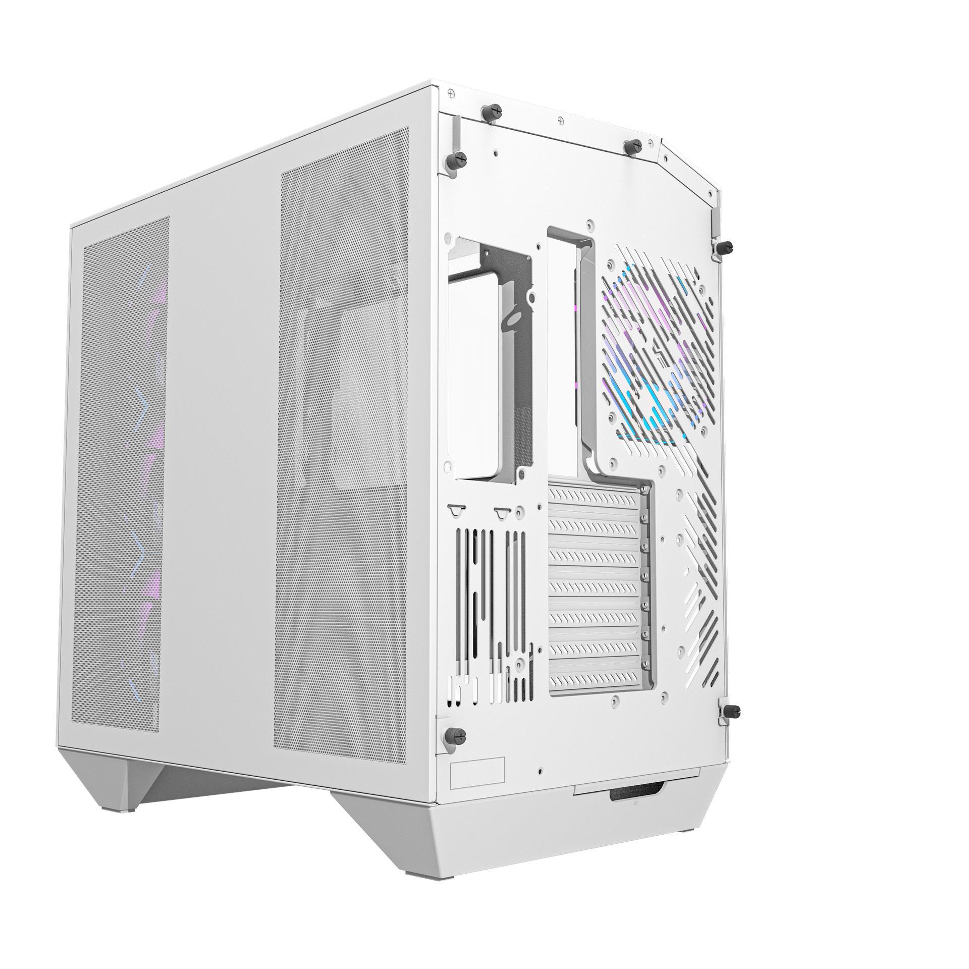 Корпус для компютера DARK FLASH ATX без блока живлення DY470 білий на малюнкі №3