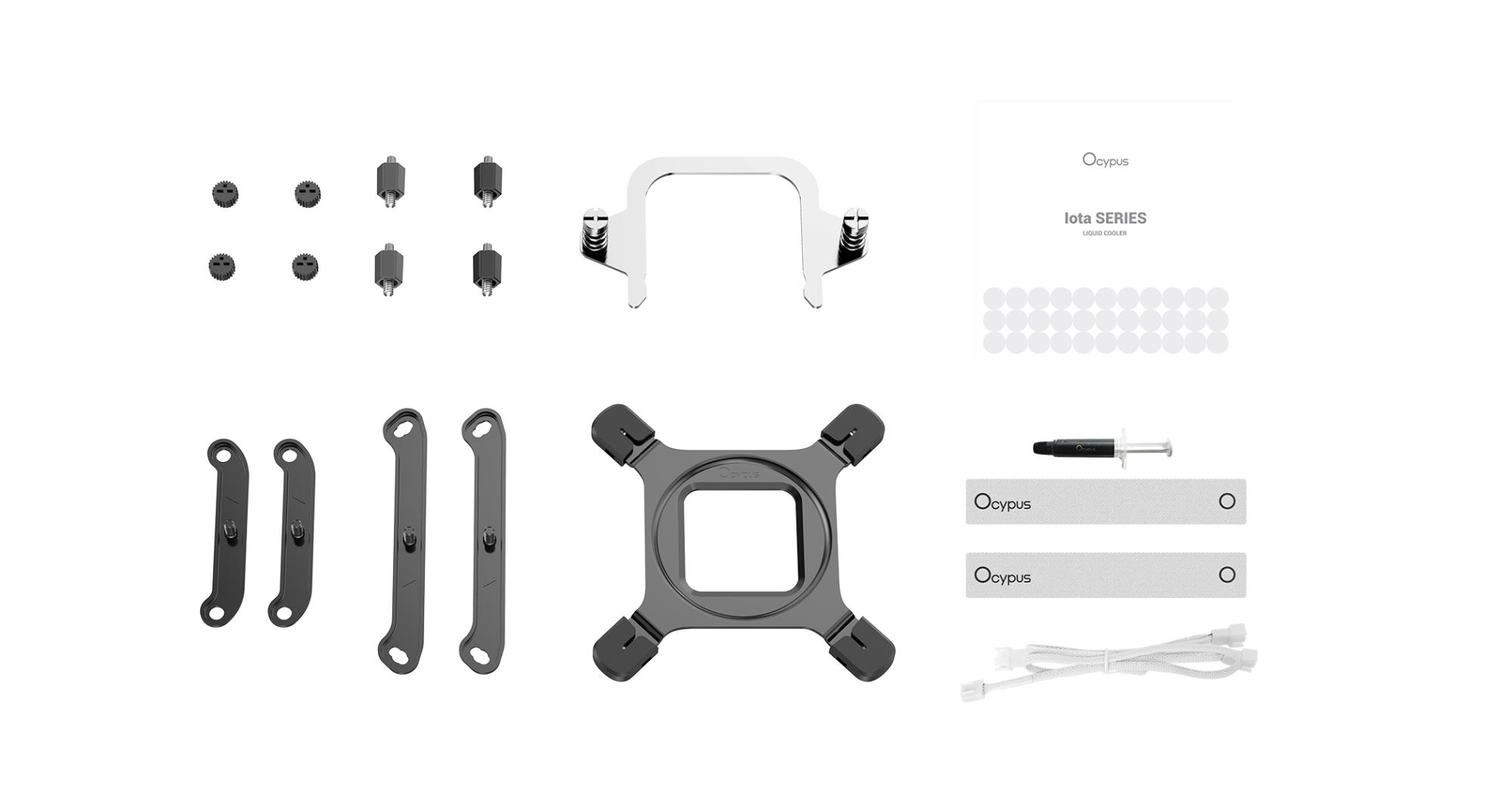 Система рідинного охолодження для компютерного процесора IOTA L36 WH (IOTA-L36-WH3ANWNN00X-GL) OCYPUS на малюнкі №9