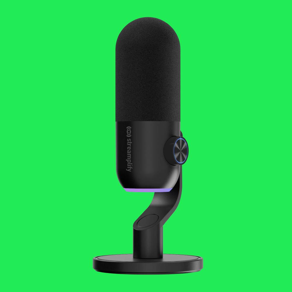 Мікрофон Streamplify MIC MINI-48-RGB-ST, чорний на малюнкі №8