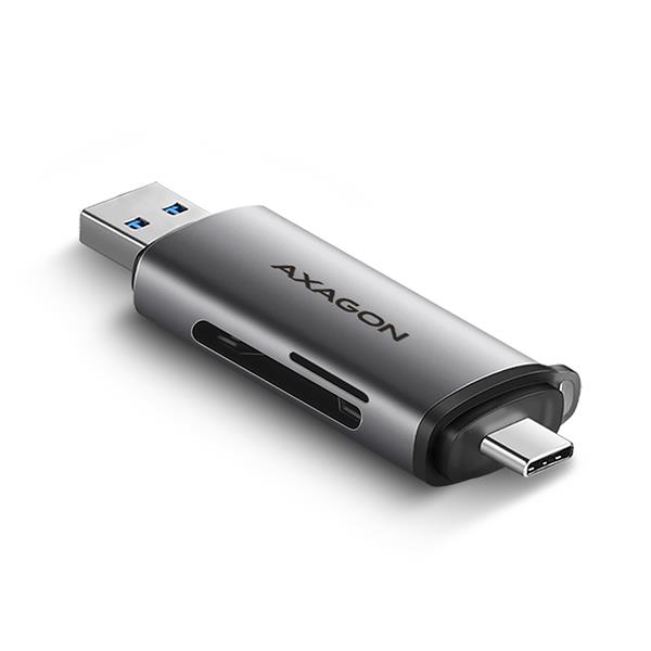 MEMORY READER USB-C+USB3.2 2SL/SD/MICROSD CRE-SAC AXAGON