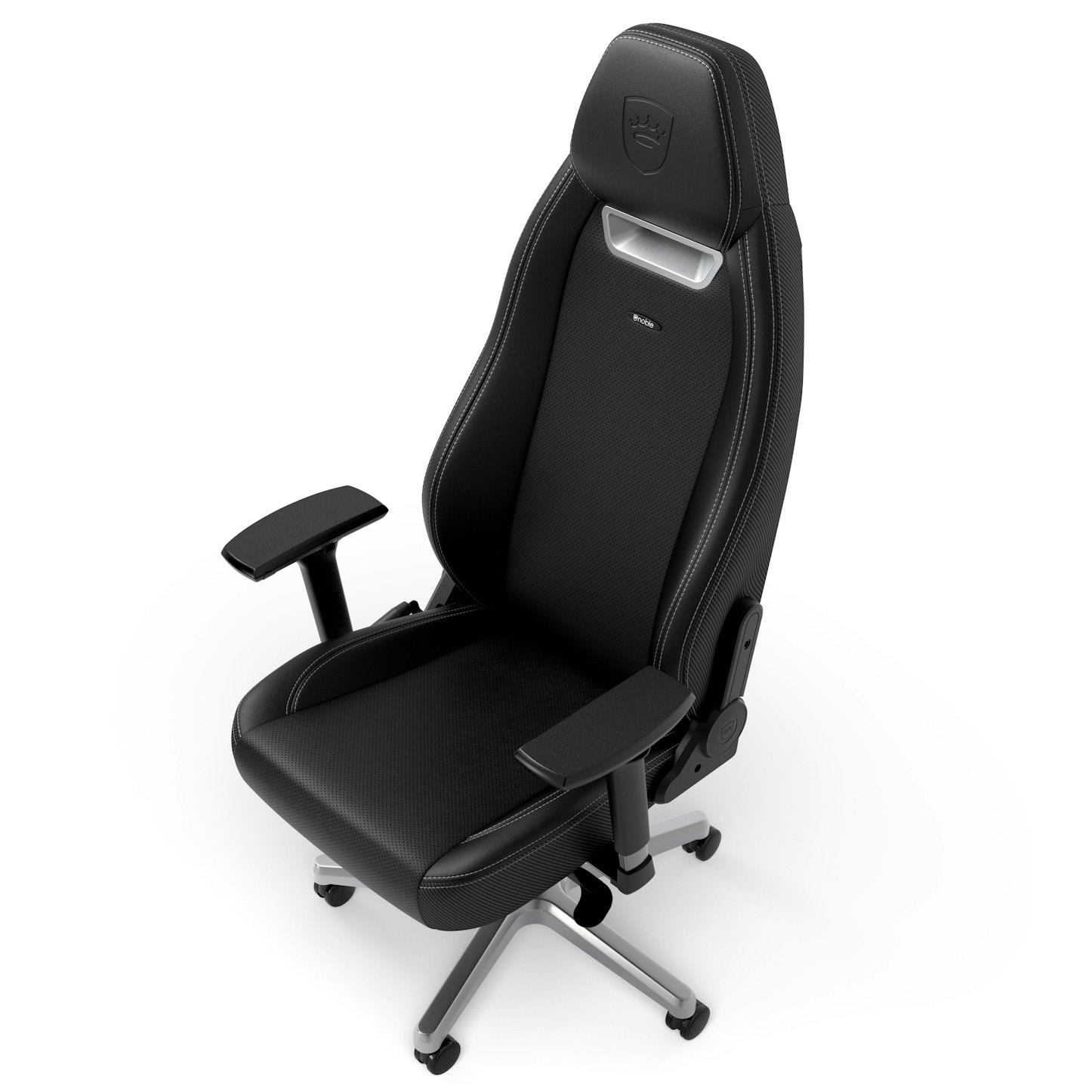 Ігрове крісло Noblechairs LEGEND високотехнологічна штучна шкіра, сірий на малюнкі №12