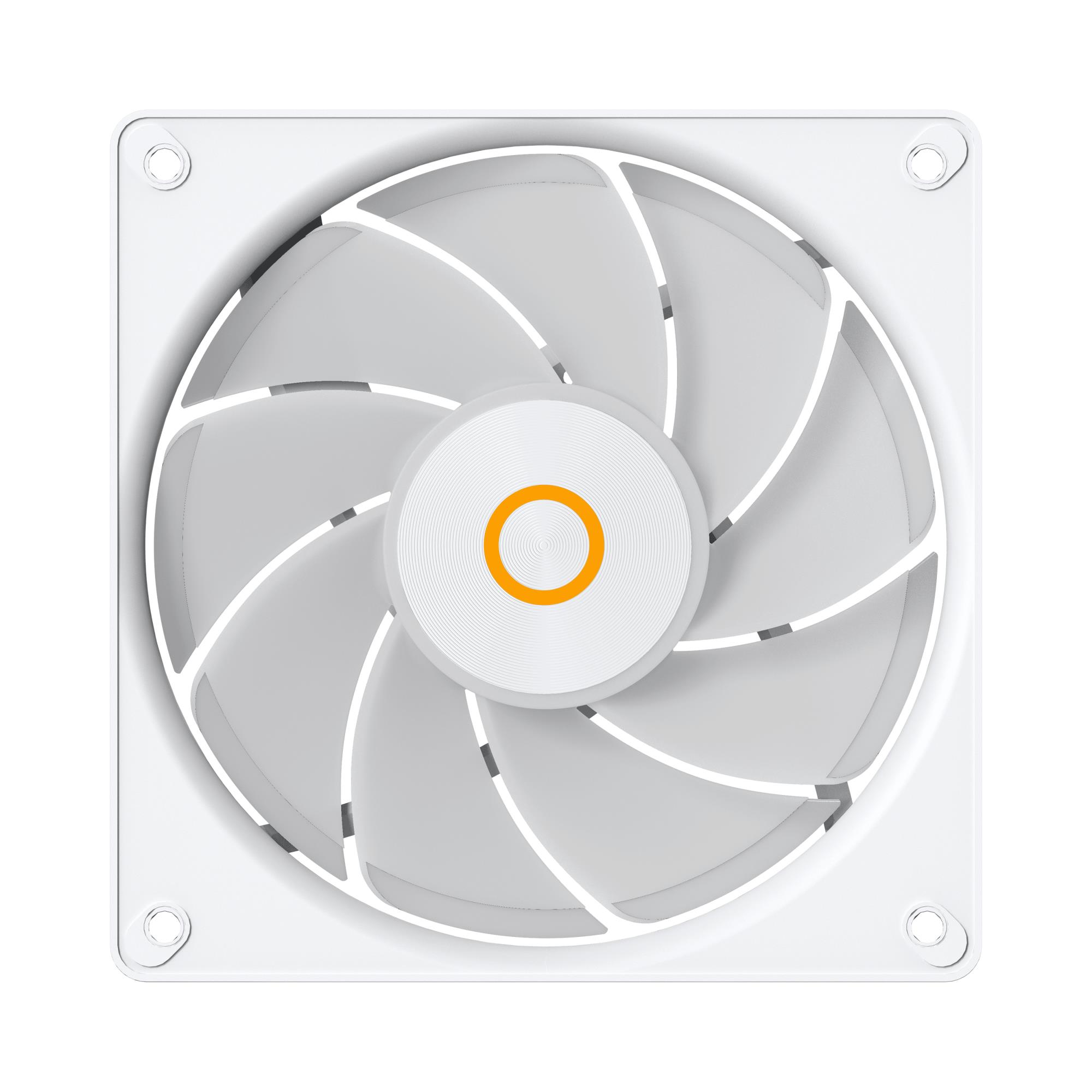 Корпусний вентилятор GAMMA F12 ELITE WH ARGB REVERSE BLADE (GAMMA-F12-WH1AM01E-GL) OCYPUS на малюнкі №7