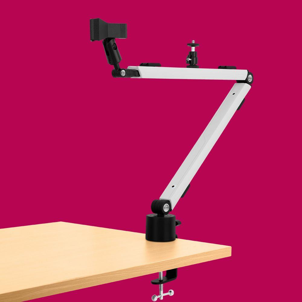 Пантограф для мікрофону Streamplify MOUNT ARM-MIC, білий на малюнкі №3