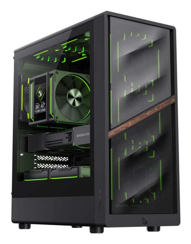 Корпус для компютера ATX W/O PSU AERIS 330 MB GAMEMAX на малюнкі №3