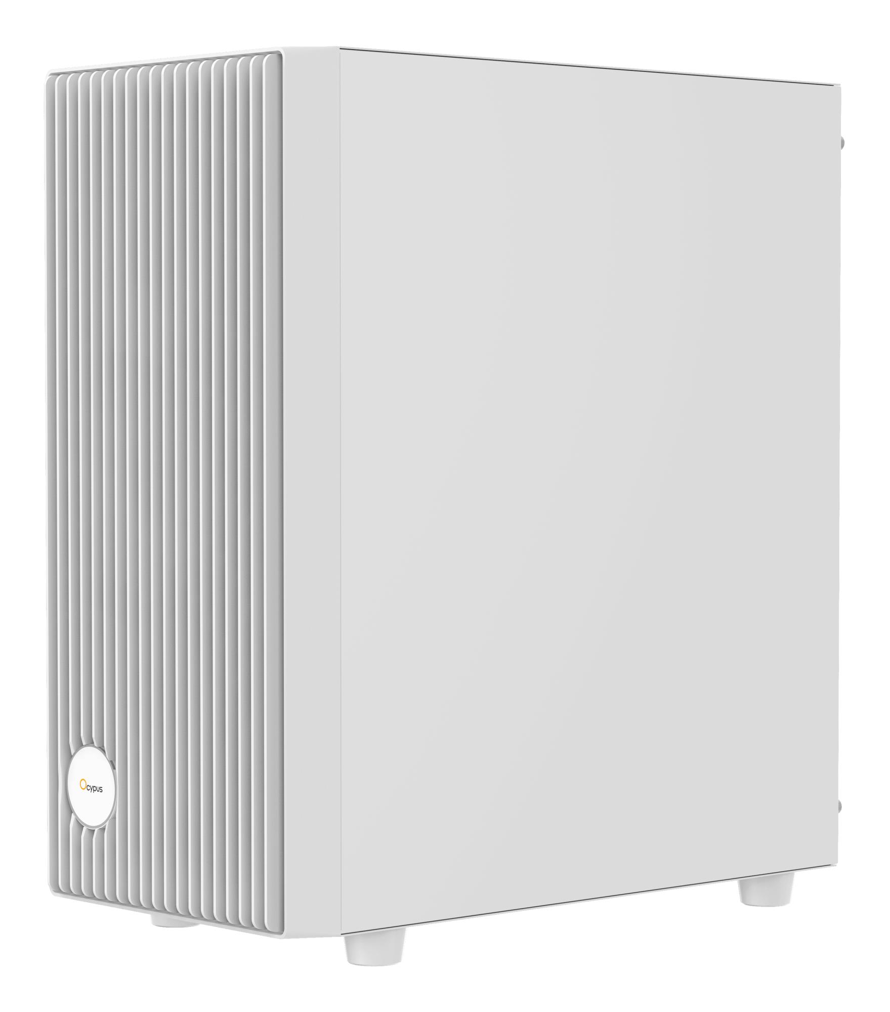 Корпус для компютера ATX W/O PSU GAMMA C70 WH ARGB (GAMMA-C70-WHG400XX-GL) OCYPUS на малюнкі №4