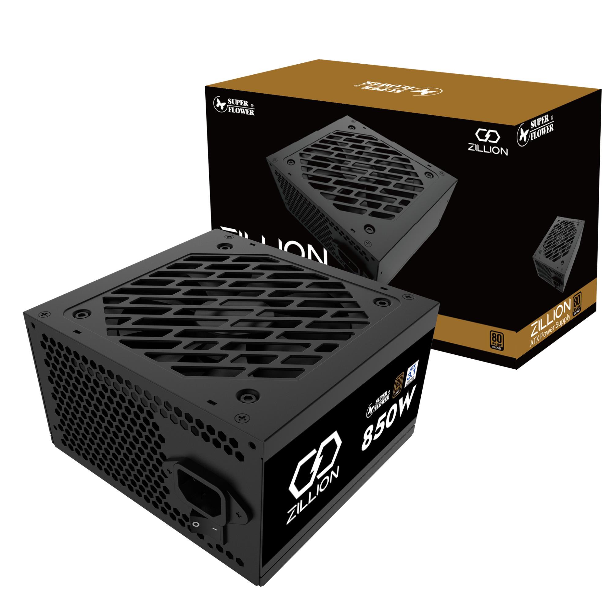 Блок живлення ATX3.1 850W ZILLION DB (SF-850Z12DB(DA) SUPER FLOWER на малюнкі №5