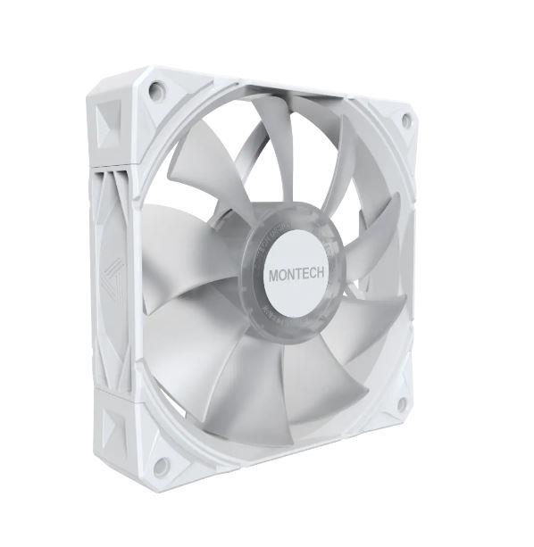 Набір із трьох вентиляторів для корпусу 120MM E28 ARGB 3 PACK (W) MONTECH на малюнкі №4