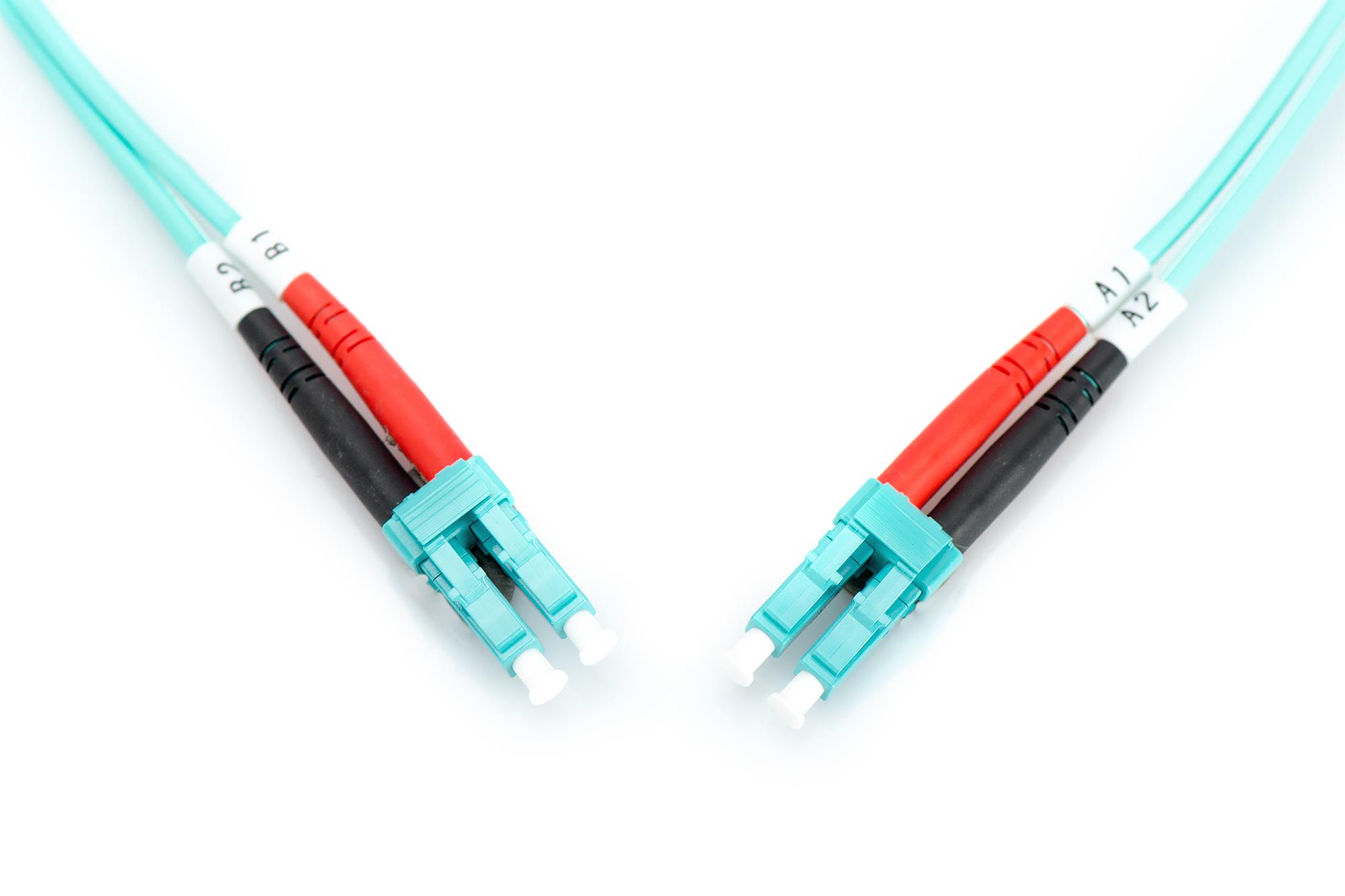 Волоконно-оптичний патч-корд, дуплекс, LC to LC MM OM3 50/125 µ, 5 м DK-2533-05/3 DIGITUS by ASSMANN на малюнкі №5