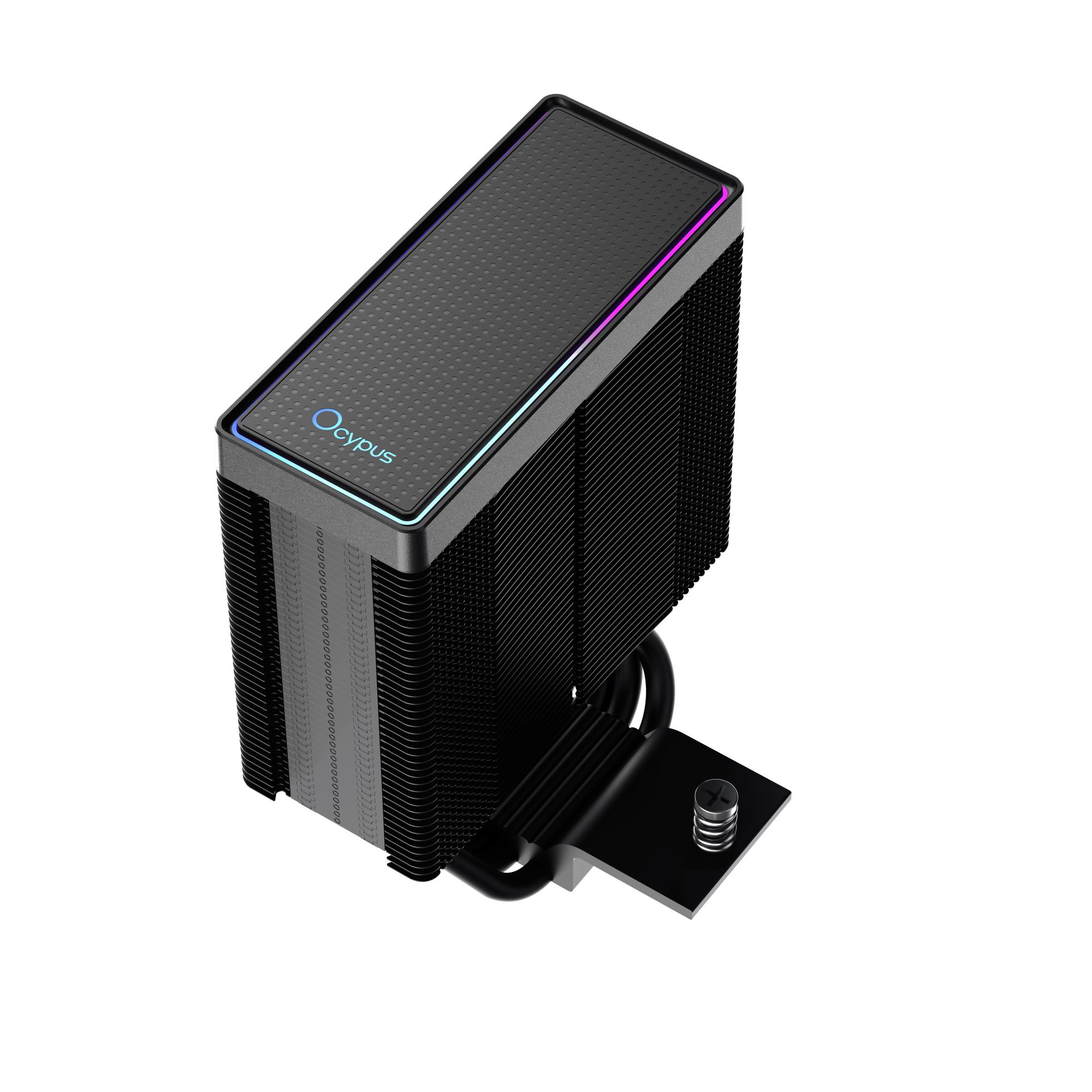 Система охолодження для компютерного процесора GAMMA A40 BK ARGB (GAMMA-A40-BK1AAWN00X-GL) OCYPUS на малюнкі №7