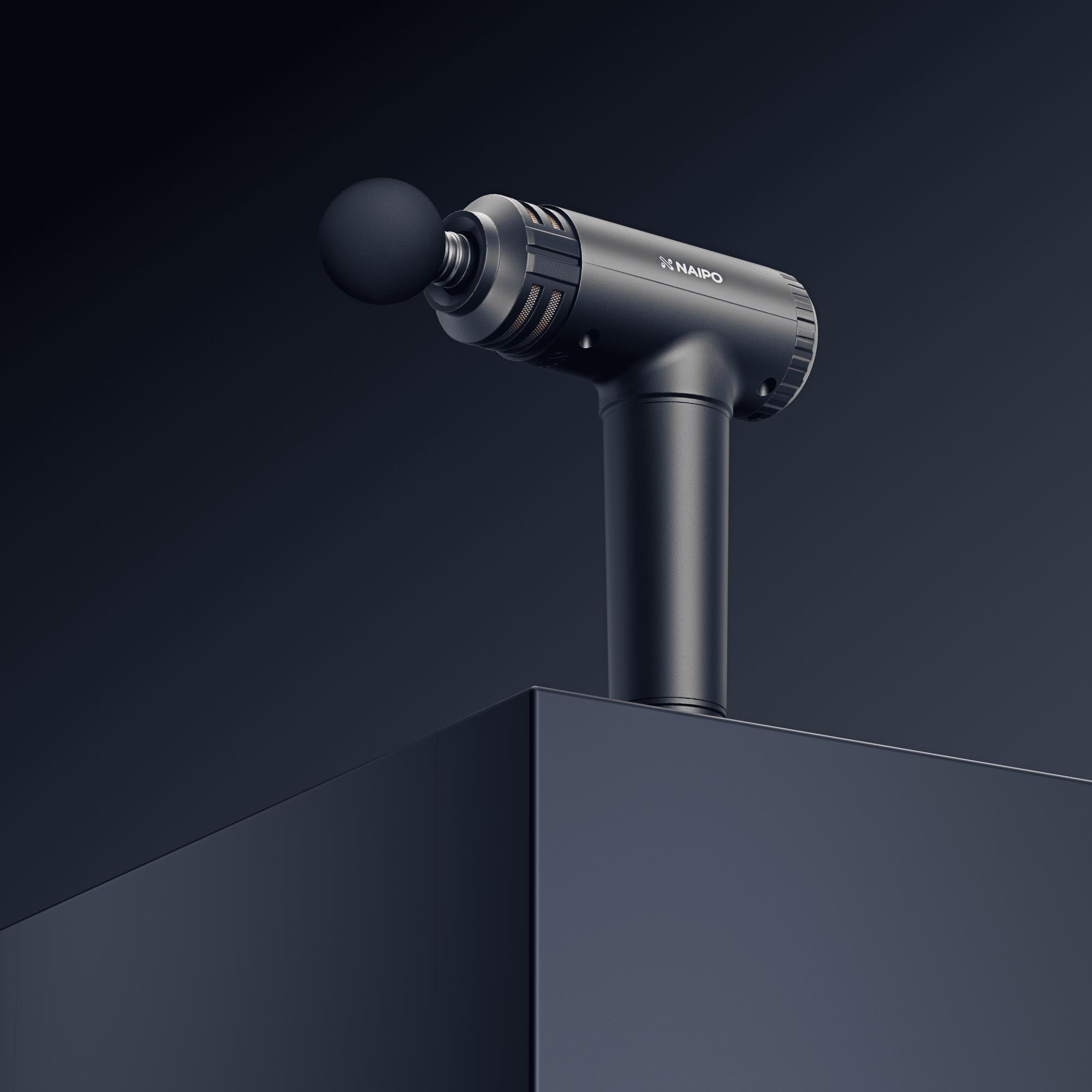 Масажер перкусійний ручний Naipo (NPMGUN-K5) на малюнкі №7