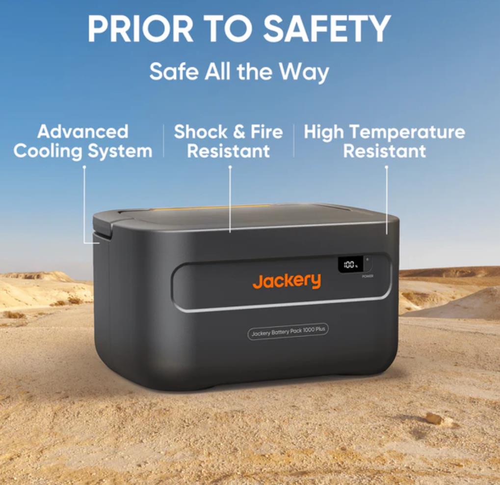 Додатковий акумулятор 1000 21-0008-000010 JACKERY на малюнкі №3