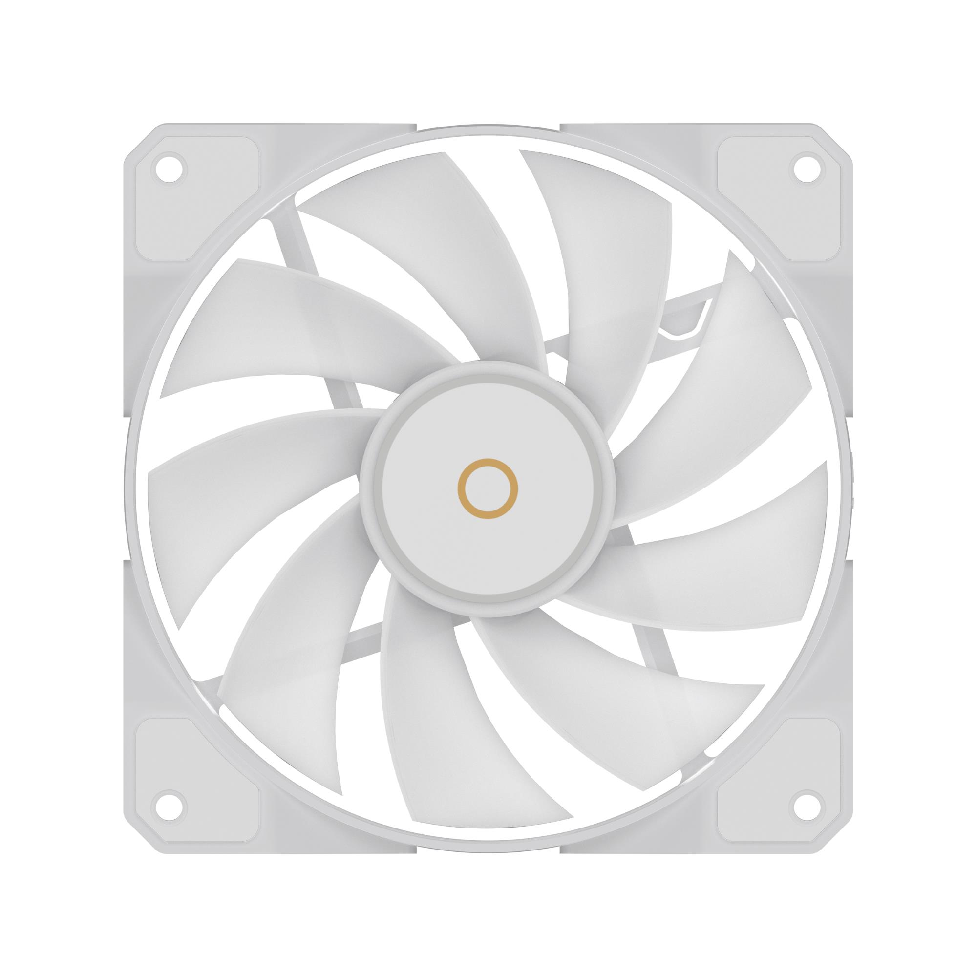 Корпусний вентилятор 120MM BETA F12 WH ARGB REVERSE BLADE (BETA-F12-WH1AM01X-GL) OCYPUS на малюнкі №6