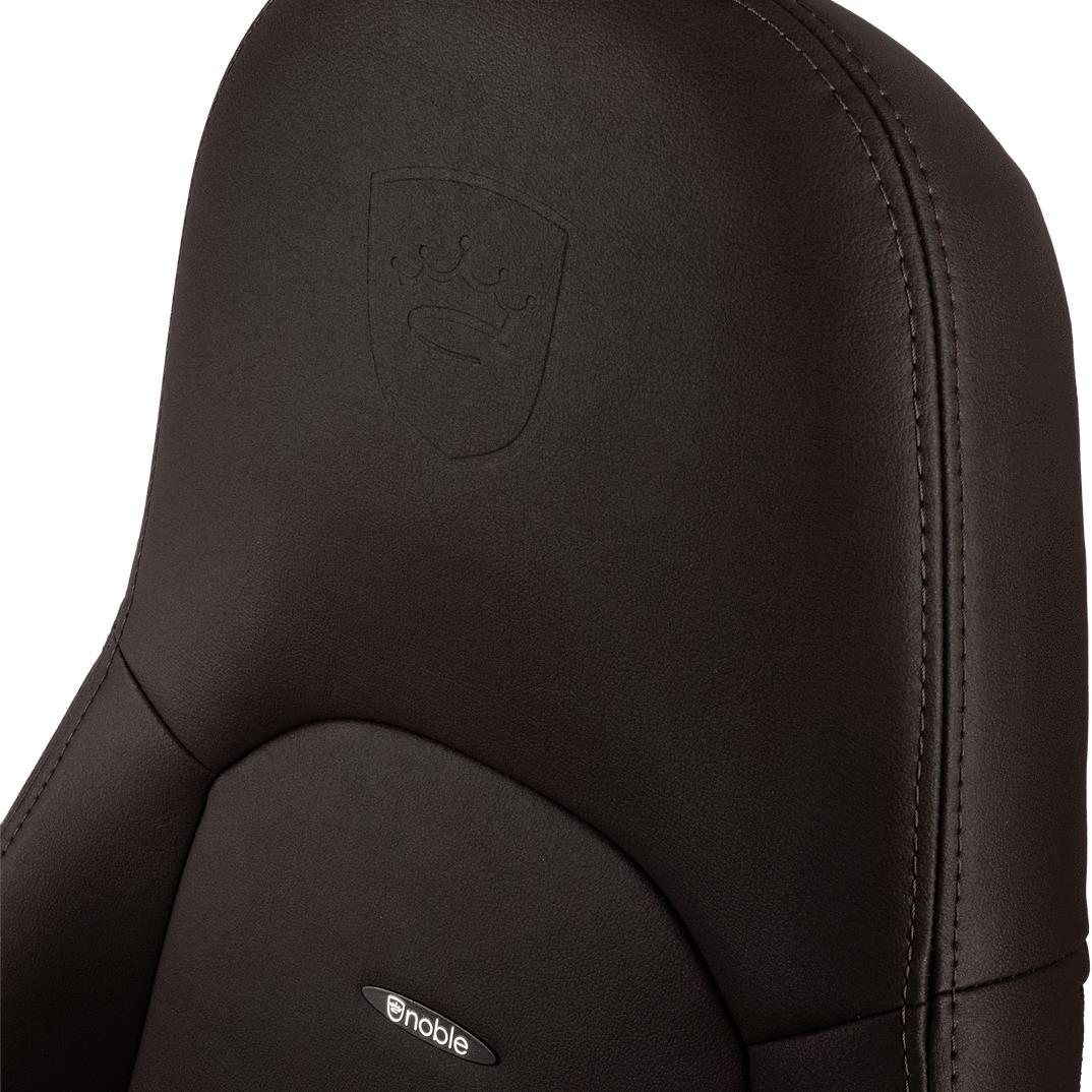 Ігрове крісло Noblechairs ICON високотехнологічна штучна шкіра, коричневий на малюнкі №6
