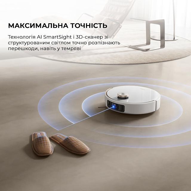 Робот пилосос V50 ULTRA COMPLETE MOVA RLV72LE-1 (Білий) дивитися зображення № 10